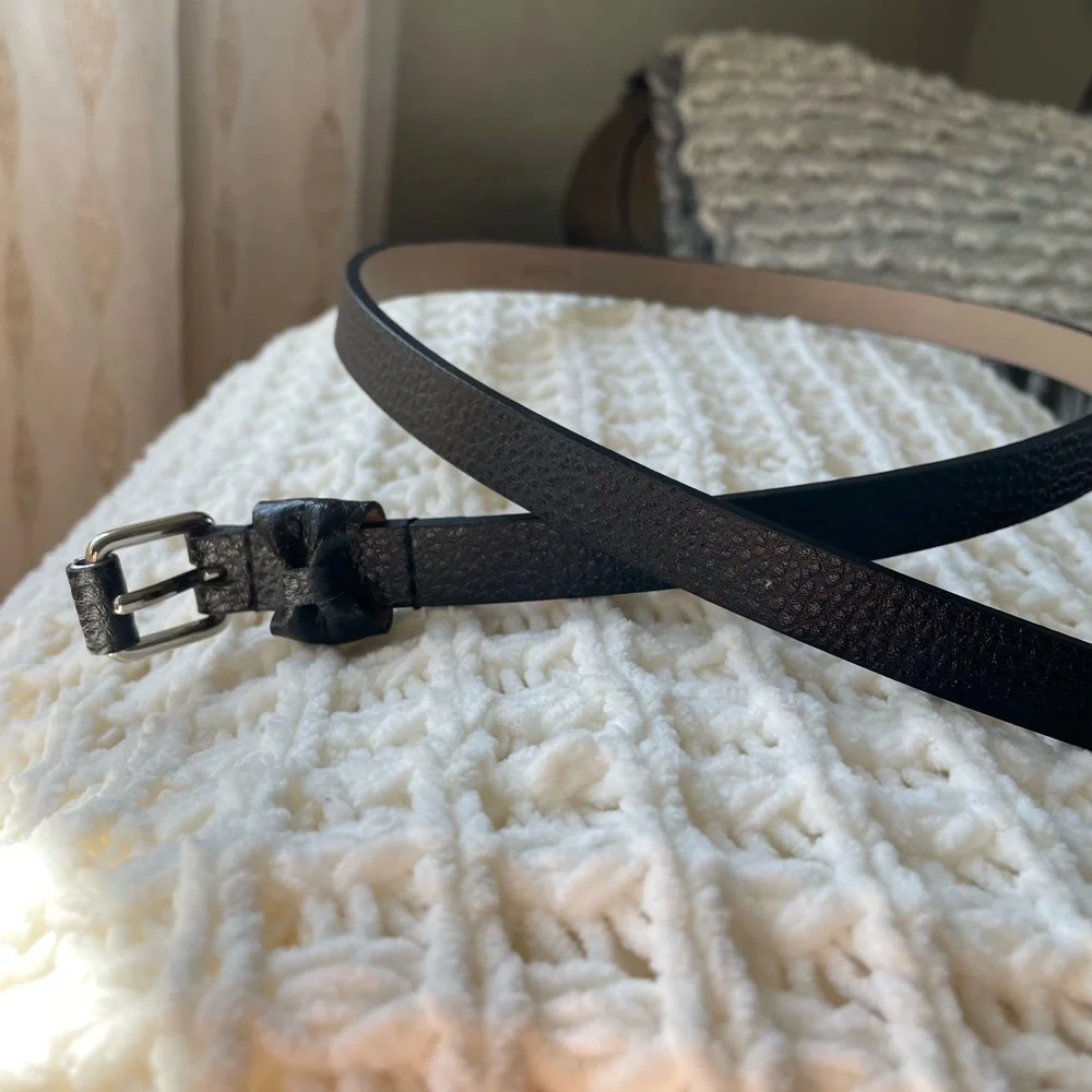 Lulu Guinness Belt, Black
